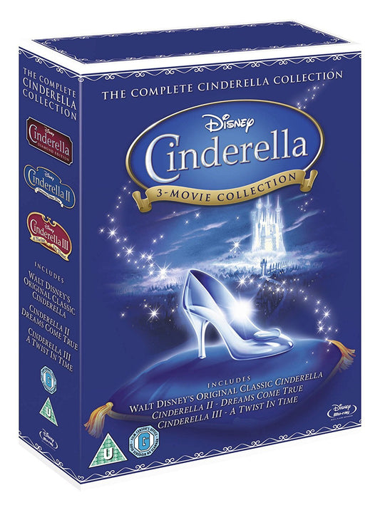 Cinderella 3-Movie Collection Trilogy 1, 2, 3 (Special Box Set) (Blu-Ray) - www.Shopthatapp.com