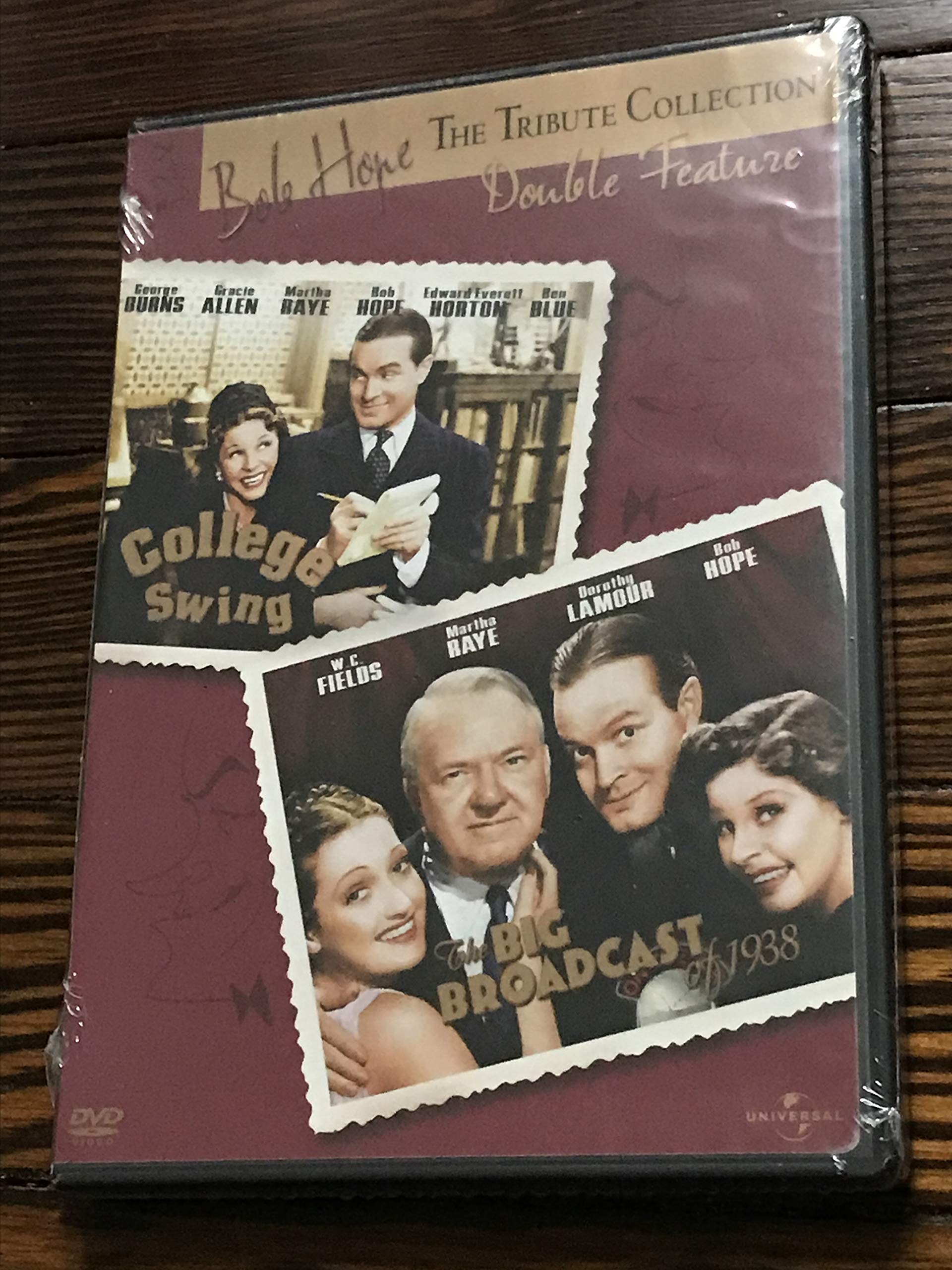 Bob Hope: The Tribute Collection Double Feature (College Swing / The Big Broadcast of 1938) - www.Shopthatapp.com