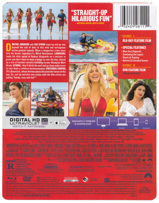 Baywatch Target Exclusive [Blu-ray] - www.Shopthatapp.com