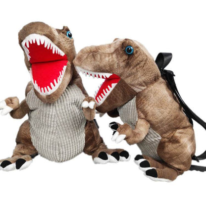 Kids Creative Cute Plush Dinosaur Cartoon Backpack - www.Shopthatapp.com
