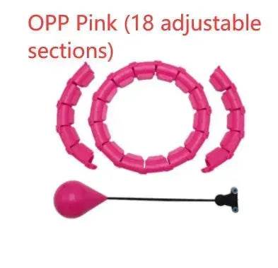 Abdominal Waist Trainer Smart Weighted Adjustable Hula Hoop - www.Shopthatapp.com