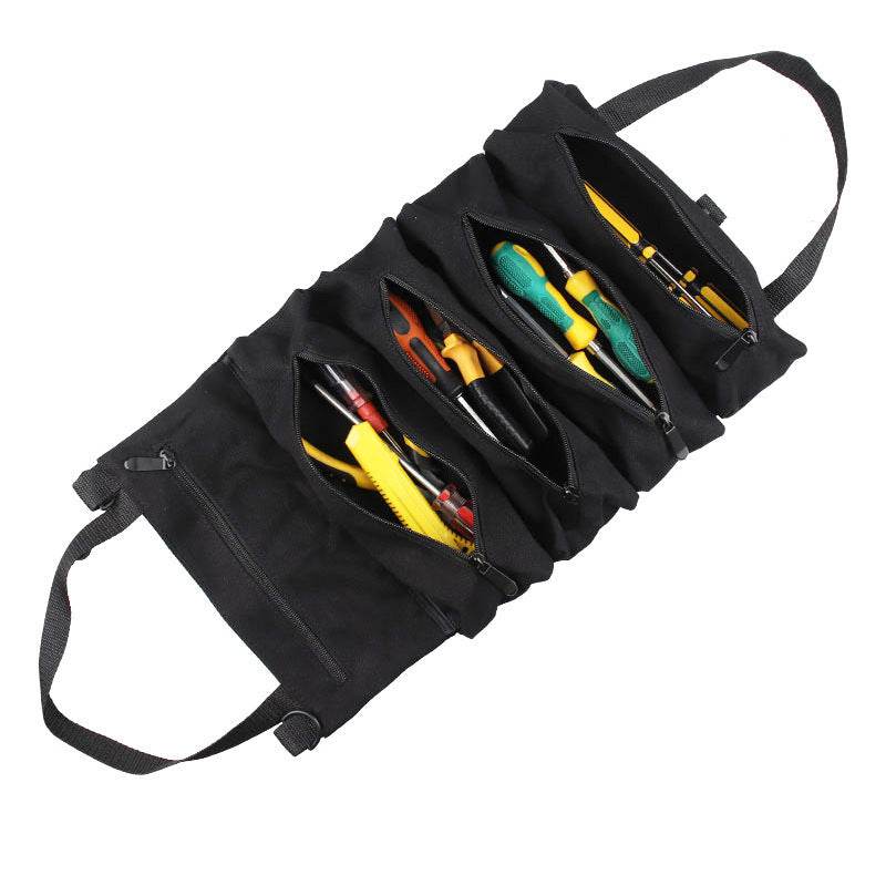 Car 16 Ann Canvas Tool Hanging Bag Car Storage Bag Electrician Bag Hardware Car Tool Bag - www.Shopthatapp.com