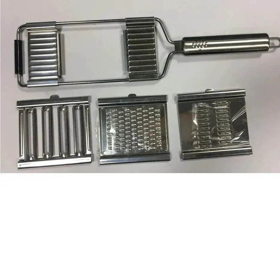 Stainless Steel Grater, Vegetable And Fruit Slicer, Peeler - www.Shopthatapp.com