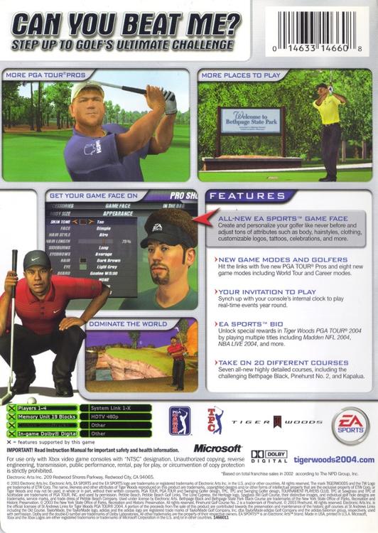 Tiger Woods PGA Tour 2004 (usagé) - www.Shopthatapp.com