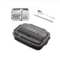 Stainless Steel Insulated Kids Bento Lunch Box with Cutlery - www.Shopthatapp.com