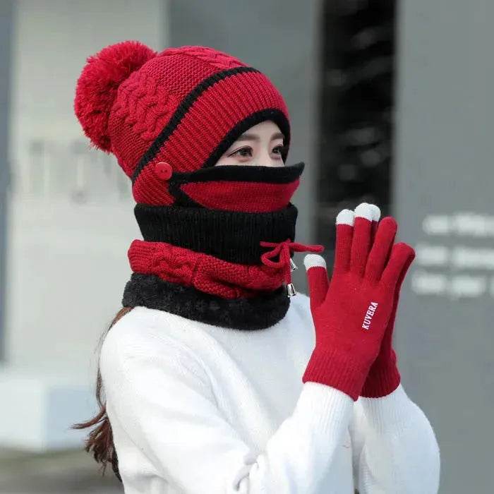 Buy Full Face winter cover knitted mask balaclavas for cold weathers - www.Shopthatapp.com