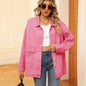 Casual Jean Jacket – Street Fashion Loose Fit Denim - www.Shopthatapp.com