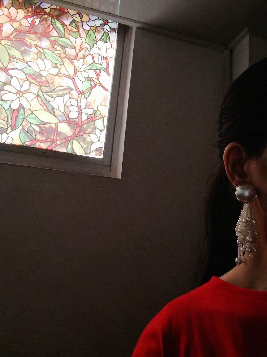 Ladies Fashion Style Handmade Beaded Earrings - www.Shopthatapp.com