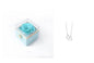 Fashion Acrylic Rotating  Valentine  Rose Jewelry gift  Box - www.Shopthatapp.com
