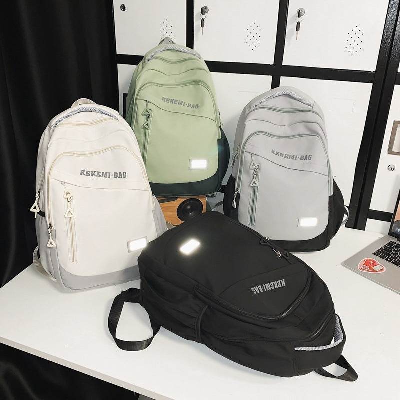 All-matching Casual Simplicity Large Capacity Student Backpack - www.Shopthatapp.com