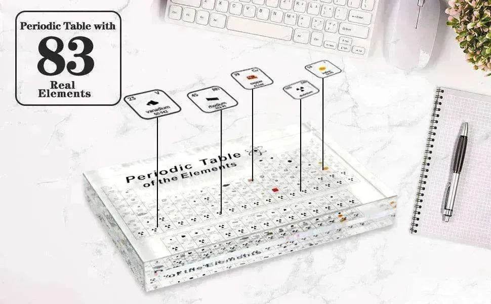 83 Real Elements Acrylic Table: Science Gifts - www.Shopthatapp.com