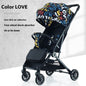 Pull Rod Type Summer Ultra-light Stroller Four Minus - www.Shopthatapp.com