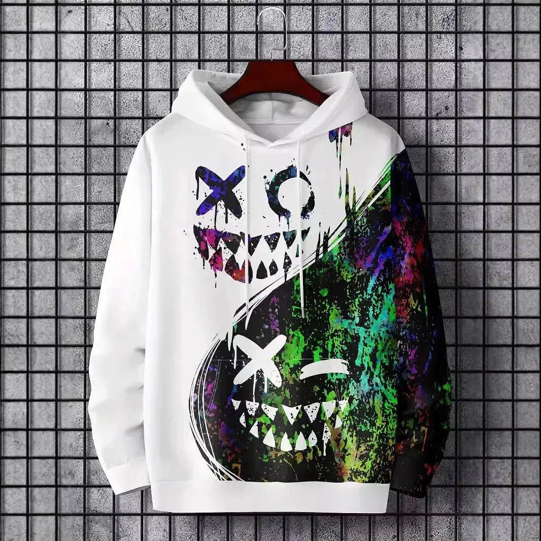 Autumn Winter Halloween Inspired Hoodie Sweatshirt Pullover tops for men - www.Shopthatapp.com