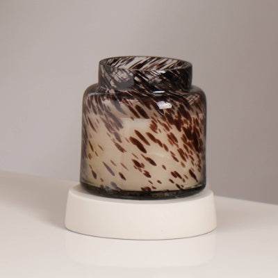 Splatter Pastel Glow Candle Elegant  Aromatic Wax Candle For Home  Office Long-Lasting Burn & Soothing Fragrance Perfect For Relaxation, DEcor  Gifting - www.Shopthatapp.com