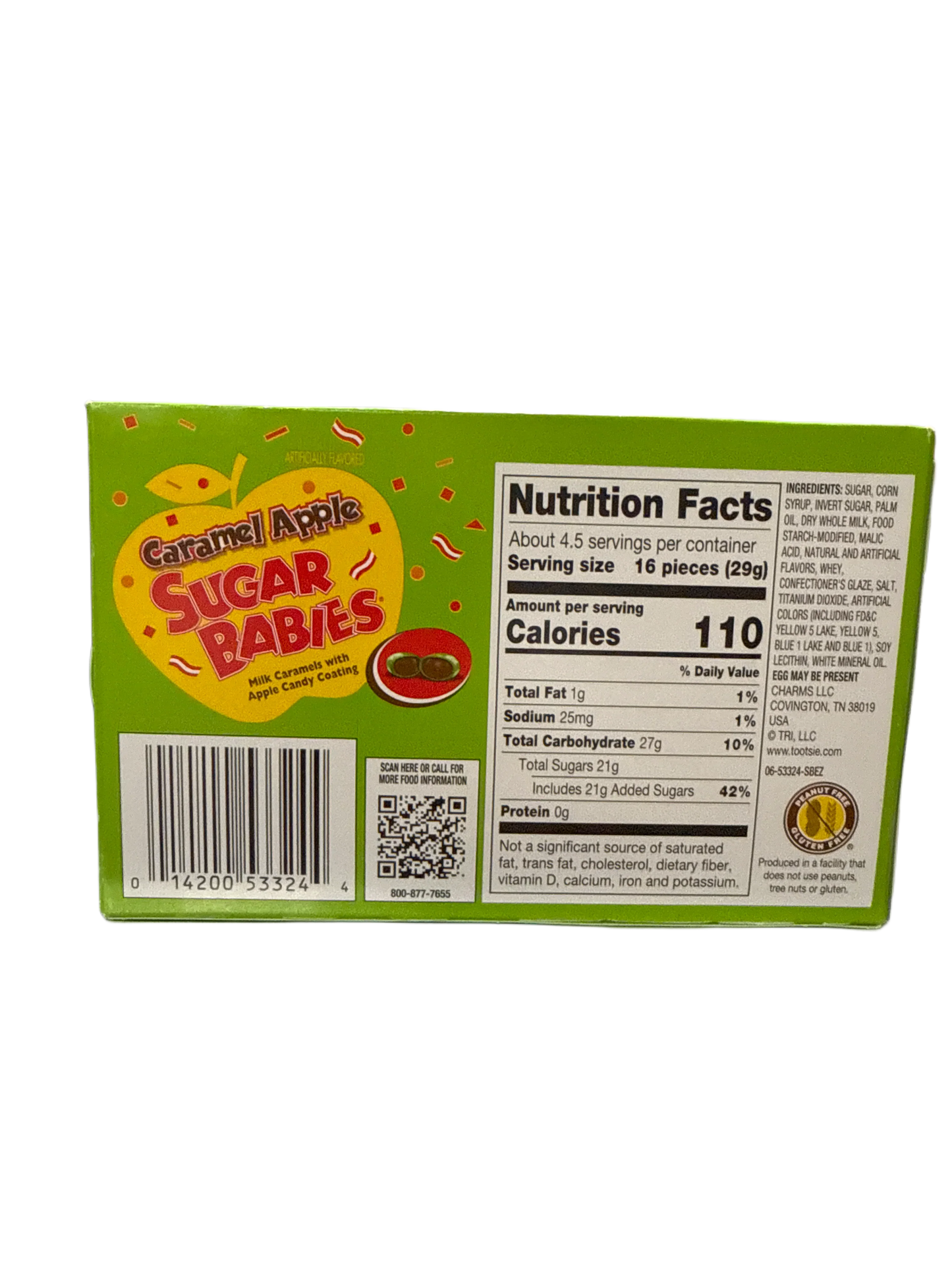 Sugar Babies Caramel Apple Candies 134G -U.S Edition - www.Shopthatapp.com