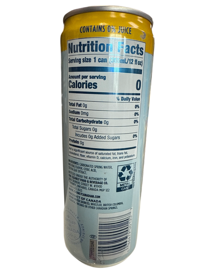 Clearly Canadian Zero Sugar Tropical Splash Flavour 355ML - Canadian Edition - www.Shopthatapp.com
