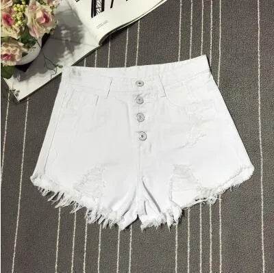 Casual Summer Women Denim Short High Waists Sexy Short Jeans - www.Shopthatapp.com