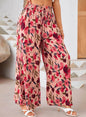 Printed Comfortable Casual High Waist  Wide-leg Floral Palazzo Trousers women - www.Shopthatapp.com