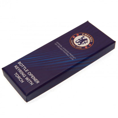 Chelsea FC Keyring Torch Bottle Opener - www.Shopthatapp.com
