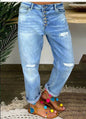 Jeans High-waisted Jeans Summer Jeans Loose Slim Jeans Straight Daddy Pants - www.Shopthatapp.com