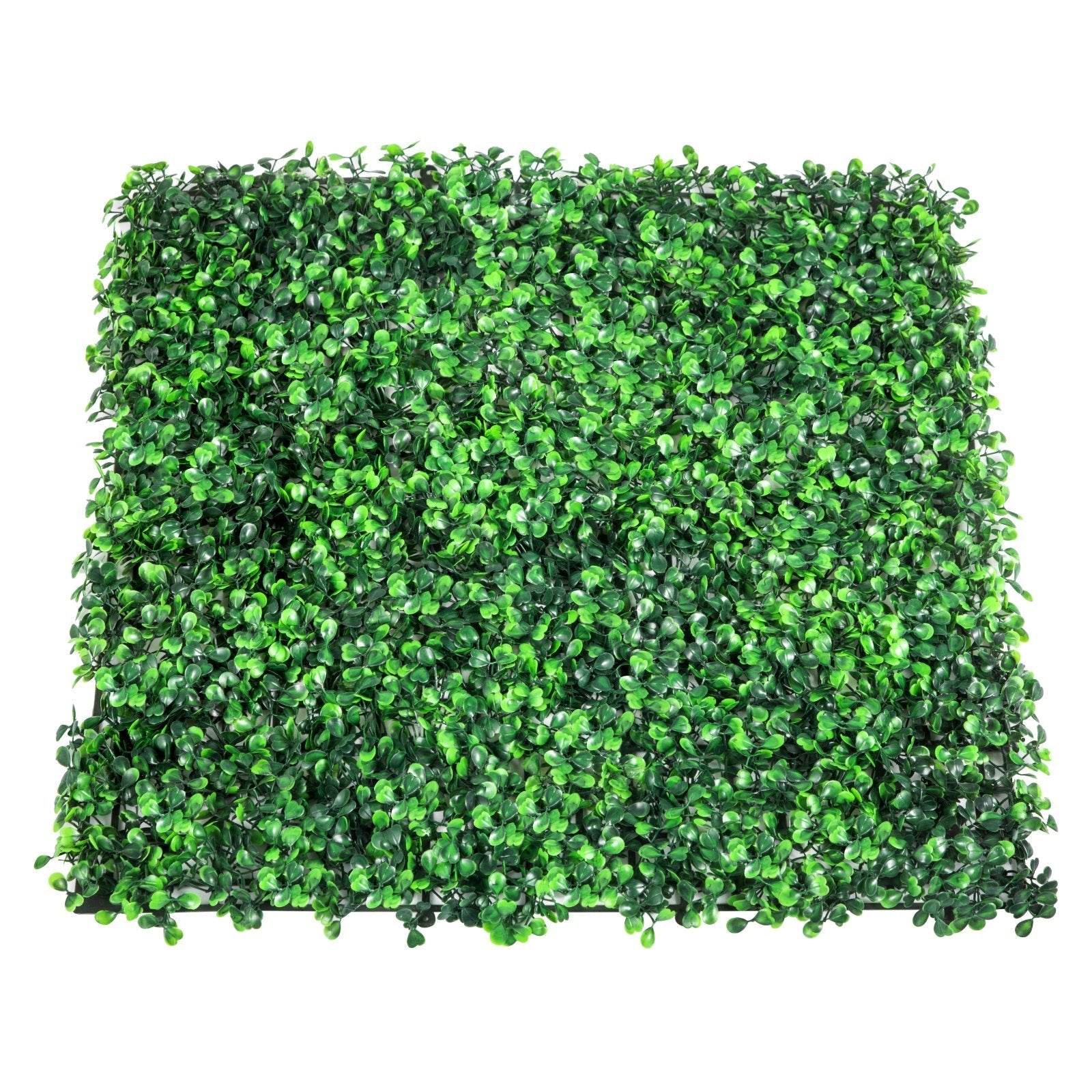 24 pcs 20 x 20 Artificial Boxwood Hedge Wall Green Panel - www.Shopthatapp.com
