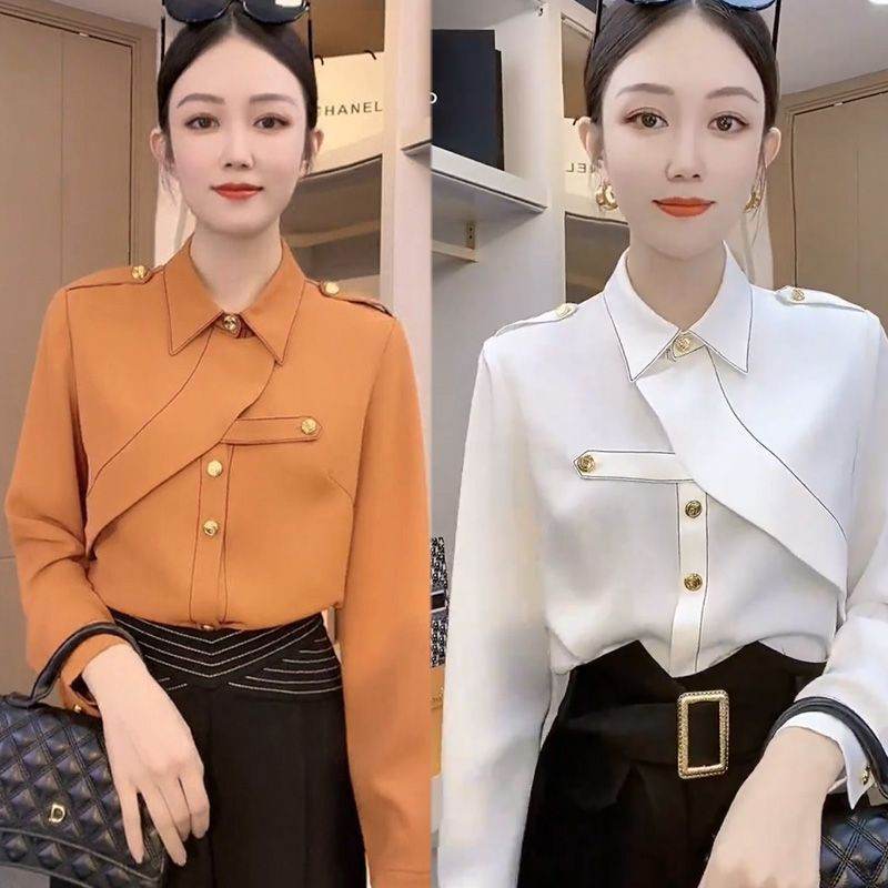 Luxury Professional Business Cooperate Office blouse shirt  for women - www.Shopthatapp.com