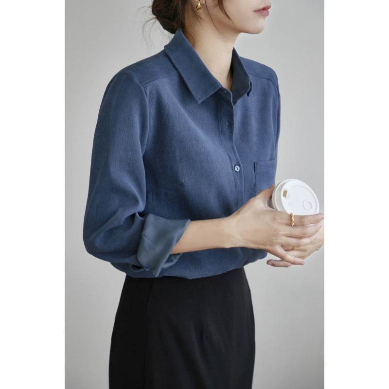 New Autumn And Winter Bandage Dress Shirt For Women - www.Shopthatapp.com
