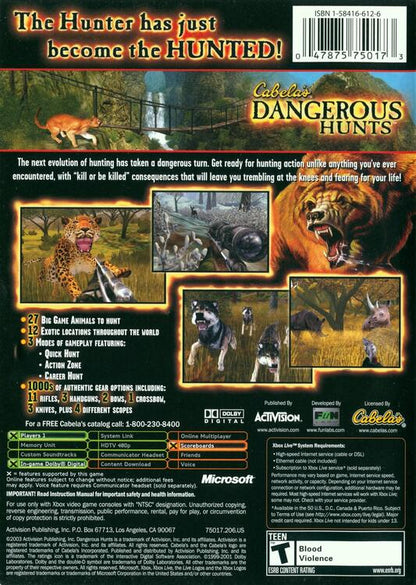 Cabela's Dangerous Hunts (usagé) - www.Shopthatapp.com