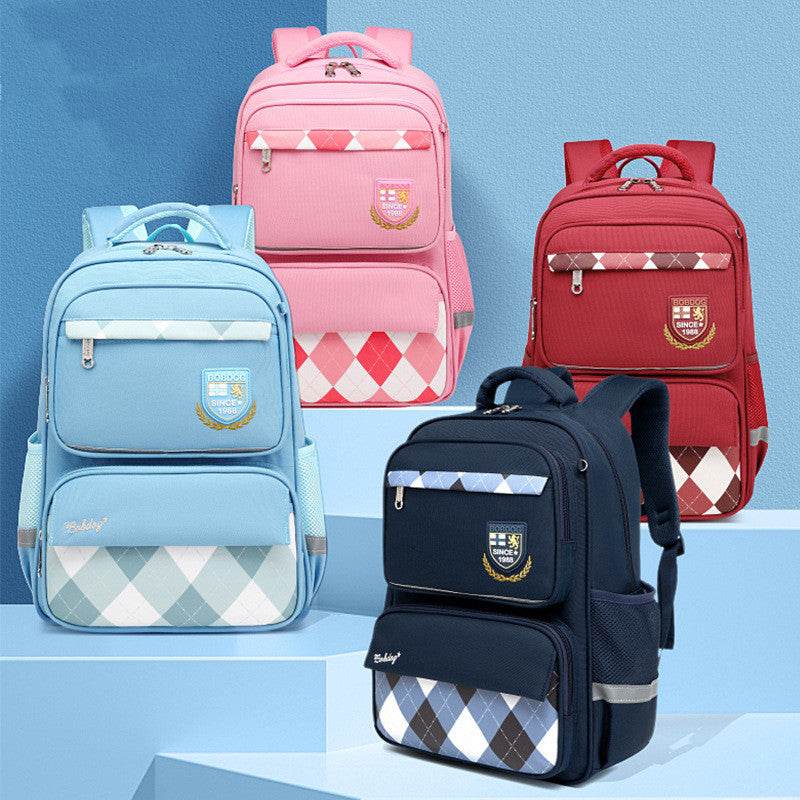 Boys Burden Relief Spine Protection Children's Schoolbag - www.Shopthatapp.com
