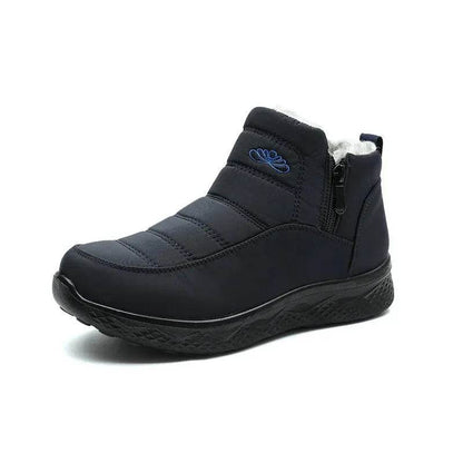 Winter Women's Cotton-padded Thick fleece lined Ankle Snow Boots - www.Shopthatapp.com