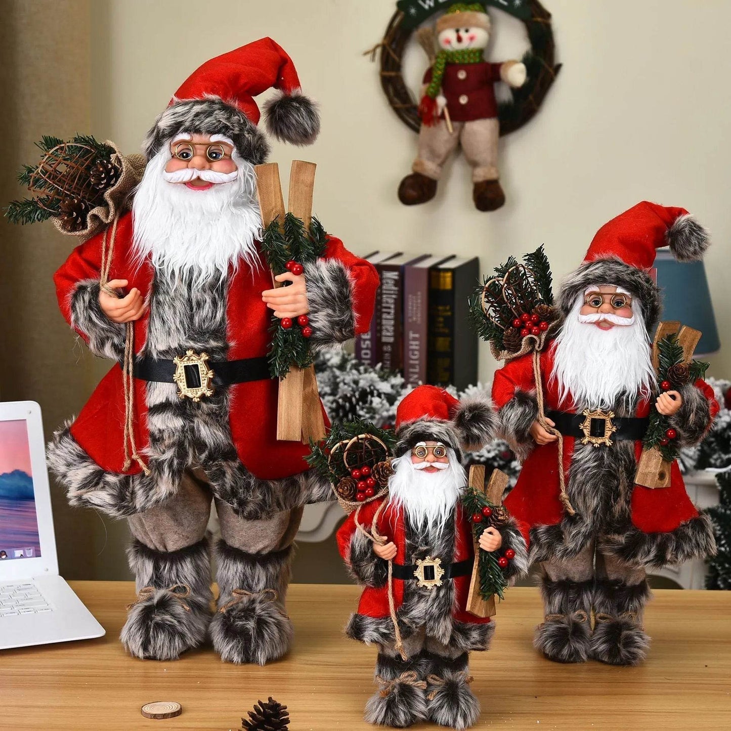 New stylish Santa Claus ornaments - www.Shopthatapp.com