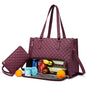 Women Stylish Fashion Commute Office Insulated Work Handbag Lunch Bag - www.Shopthatapp.com