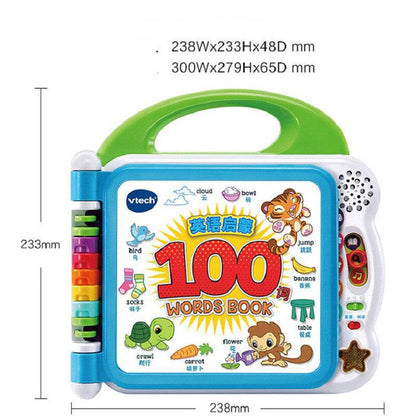 Touch Book Early Childhood Education Music Story Bilingual Learning Machine - www.Shopthatapp.com