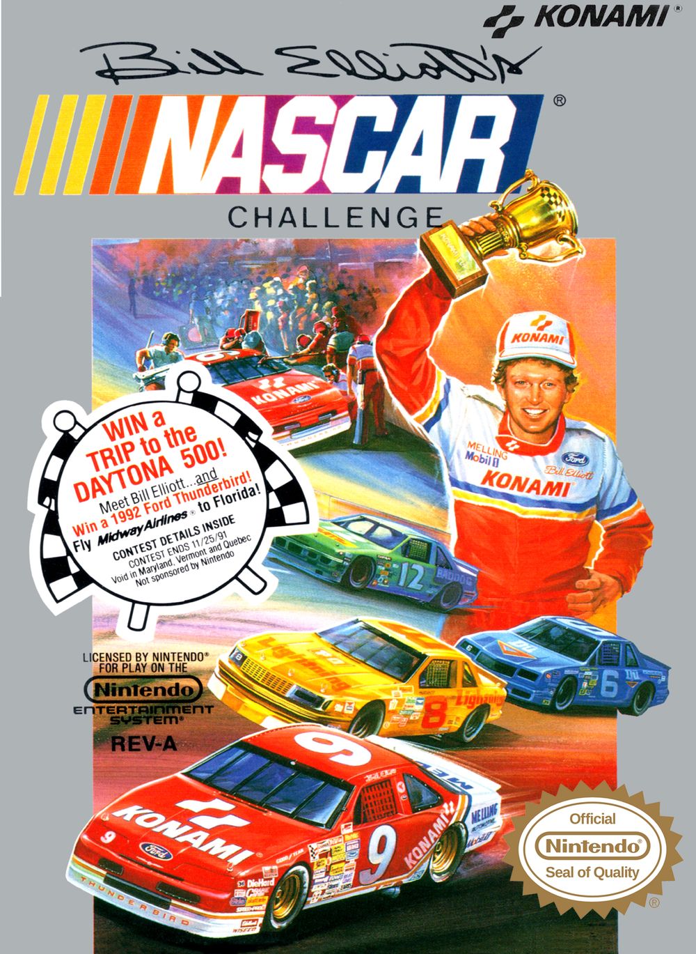 Bill Elliot's Nascar Challenge (usagé) - www.Shopthatapp.com