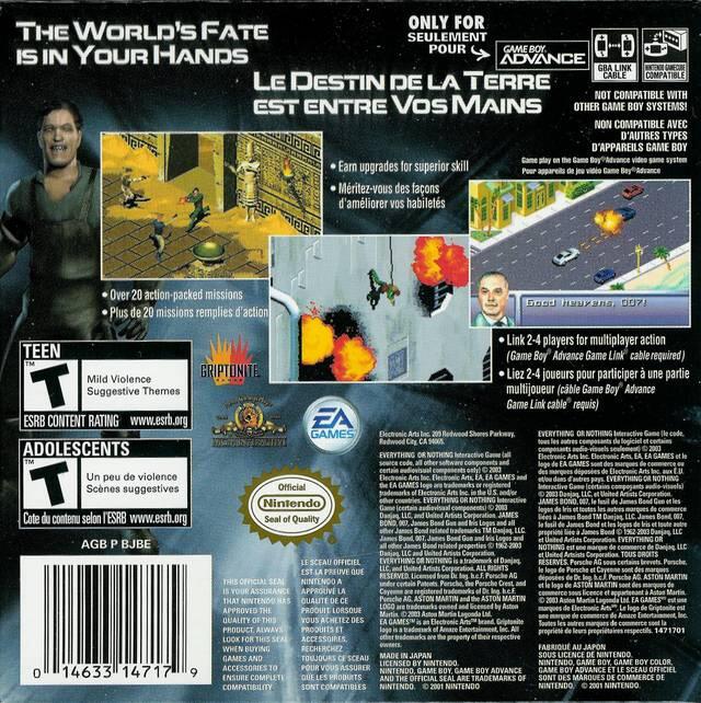 007: Everything or Nothing (usagé) - www.Shopthatapp.com