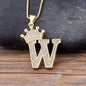 Letter Pendant with Chain - Gold - www.Shopthatapp.com