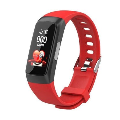Body Temperature Smart Heart Rate Bracelet ECG PPG Electrocardiogram Heart Rate smart watch - www.Shopthatapp.com