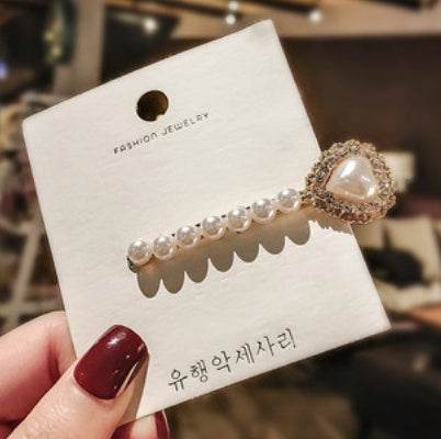Elegant Pearl Bling Hair Clip - www.Shopthatapp.com