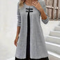 Winter Cashmere  Slim Fit Midi Flared Sweater Dress - www.Shopthatapp.com