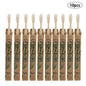 10pcs  Bamboo toothbrushes - www.Shopthatapp.com