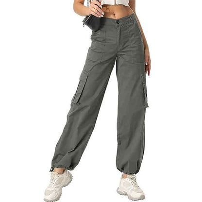 Wide Leg High Waist Casual Pants For Women - www.Shopthatapp.com