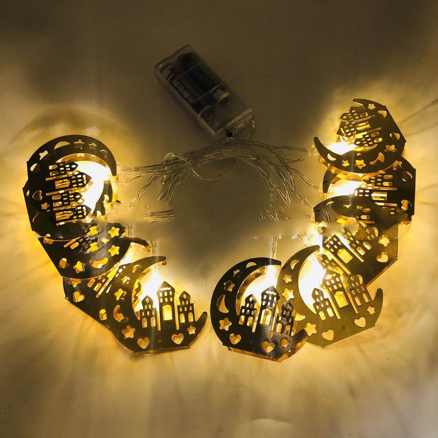 Ramadan Decoration For Diwali Festival Of Eurban Eid Mubarak String Light - www.Shopthatapp.com