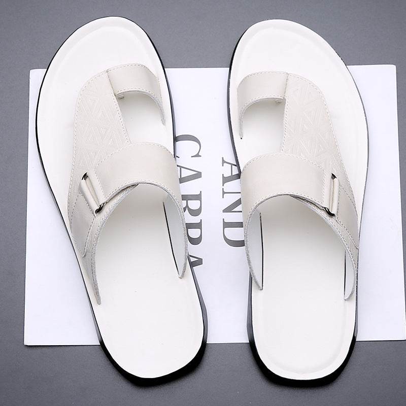 Men's Fashion All-matching Simple Beach Slippers - www.Shopthatapp.com
