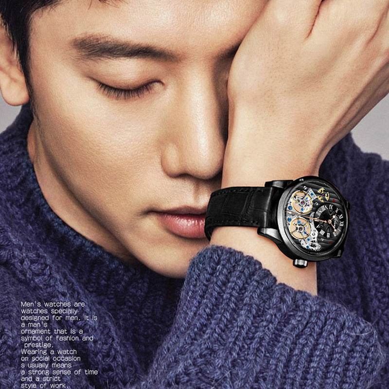 Men's watch automatic mechanical watch - www.Shopthatapp.com