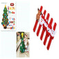 DIY Felt Christmas Tree New Year Toddler Kids Handmade Gift Toys Door Wall Hanging Ornaments Holiday Party Home Decor Set - www.Shopthatapp.com