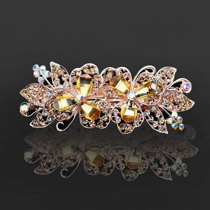 Rhinestone bow hair clip Accessories - www.Shopthatapp.com