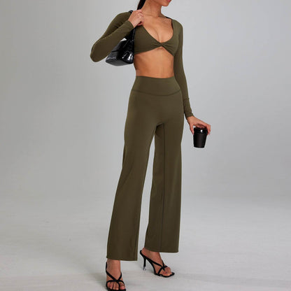 2pcs High-intensity Fashion Sports Outdoor Running Workout Clothes for women - www.Shopthatapp.com