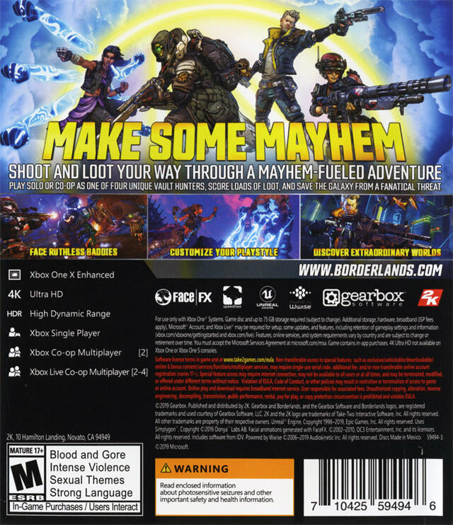 Borderlands 3 (usagé) - www.Shopthatapp.com