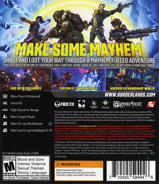 Borderlands 3 (usagé) - www.Shopthatapp.com