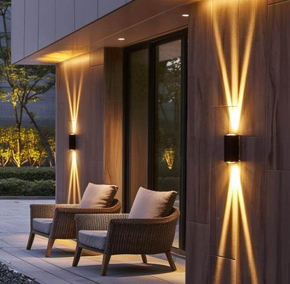 Indoor and Outdoor Garden Poolside Beam Light wall light fixture - www.Shopthatapp.com